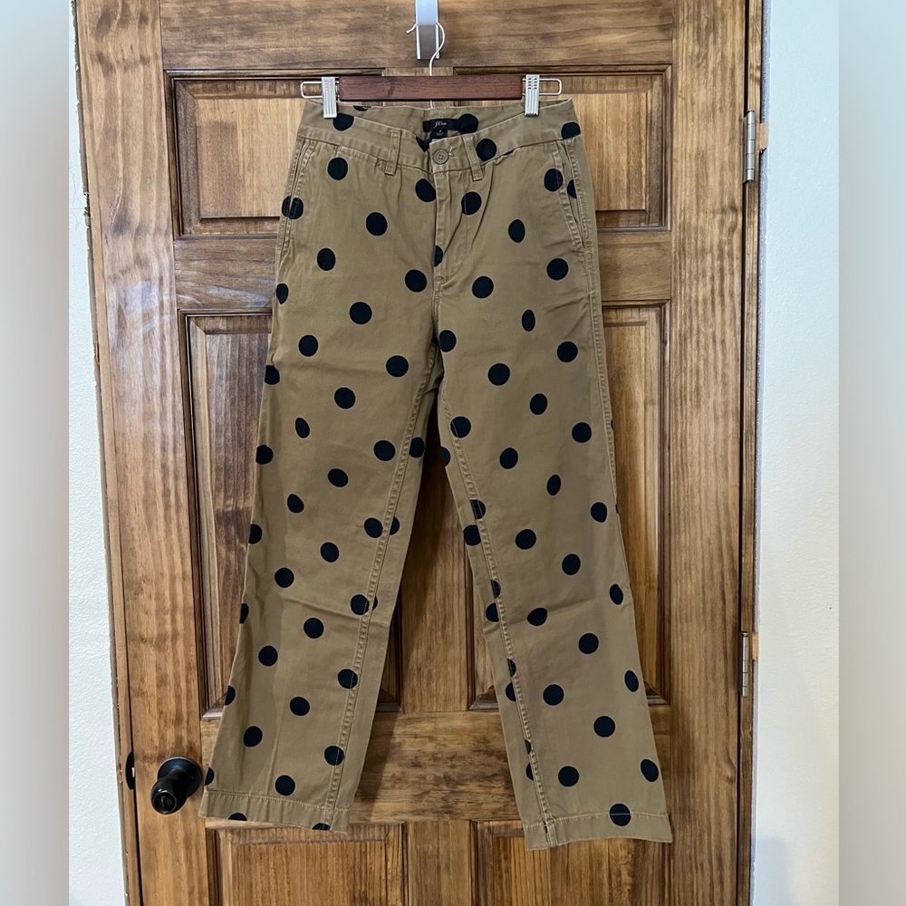 J. Crew Polka Dot Pants